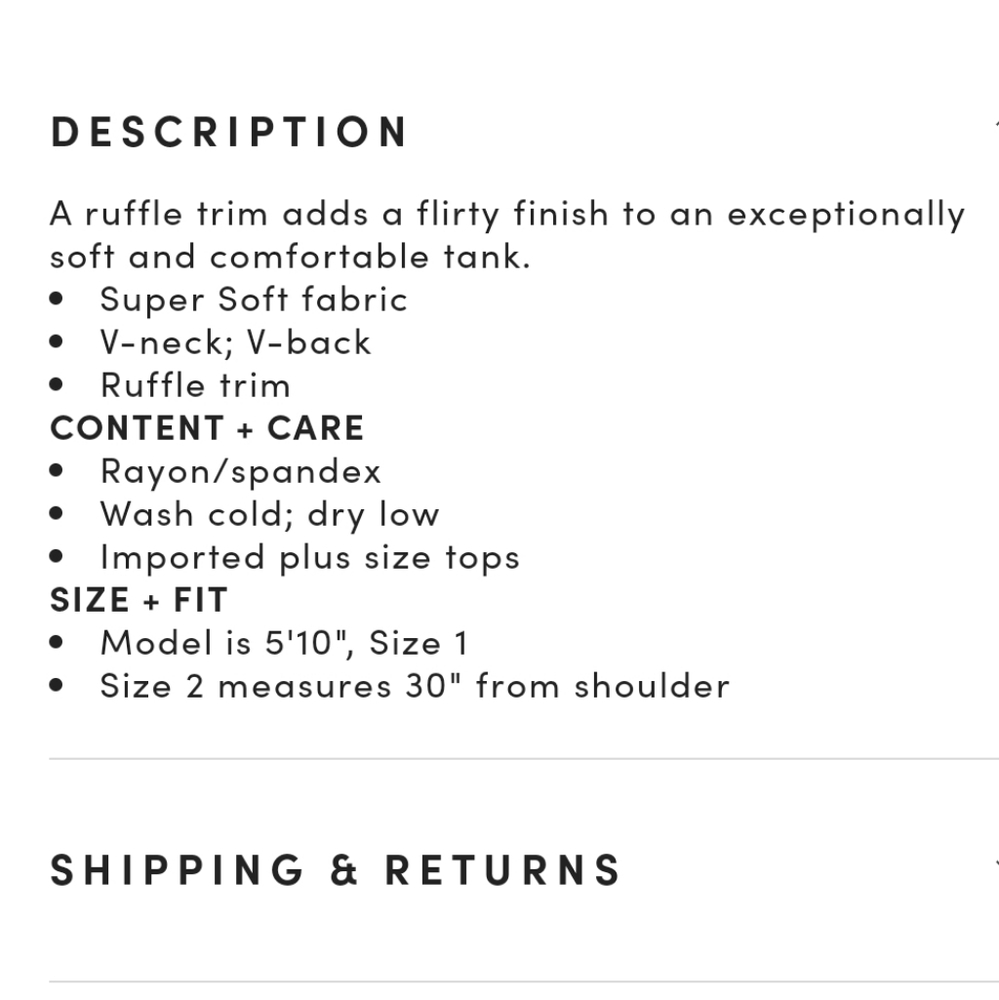 NWT TORRID Orange Ruffle Tank - Picture 9 of 9